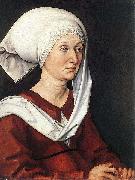 Albrecht Durer Portrait of Barbara Durer oil painting reproduction